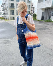 Load image into Gallery viewer, TECHNICOLOUR TOTE BAG Pattern by PetiteKnit