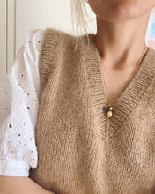 Load image into Gallery viewer, Stockholm Slipover V-Neck Pattern by PetiteKnit
