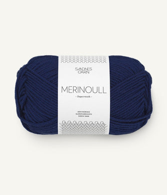 SANDNES MERINOULL - NAVY 5575