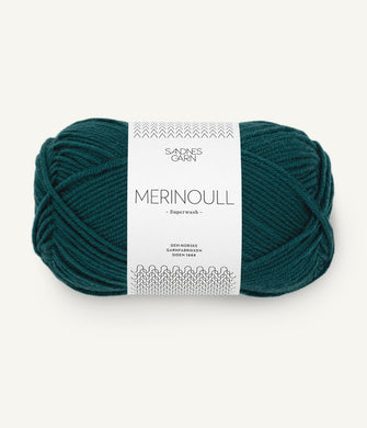 SANDNES MERINOULL - DEEP PETROL 7272