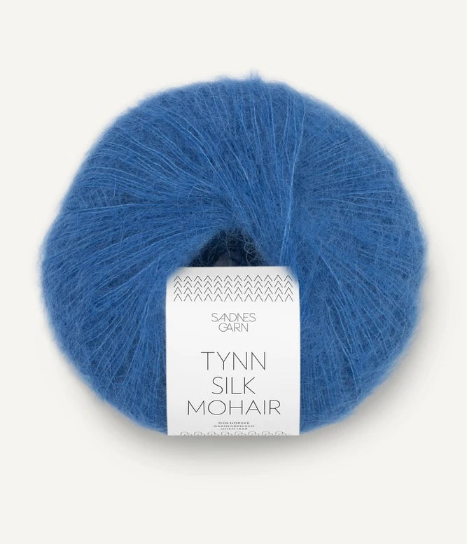 NEW Sandnes Tynn Silk Mohair -  Regatta Blue 6044