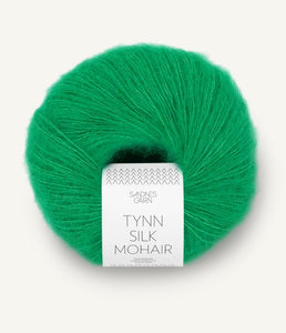 NEW Sandnes Tynn Silk Mohair - Jelly Bean Green 8236