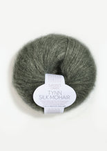 Load image into Gallery viewer, Sandnes Tynn Silk Mohair - Dusted Olive Green 9071