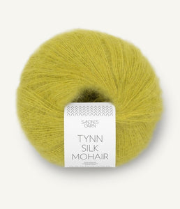 NEW Sandnes Tynn Silk Mohair - Sunny Lime 9825