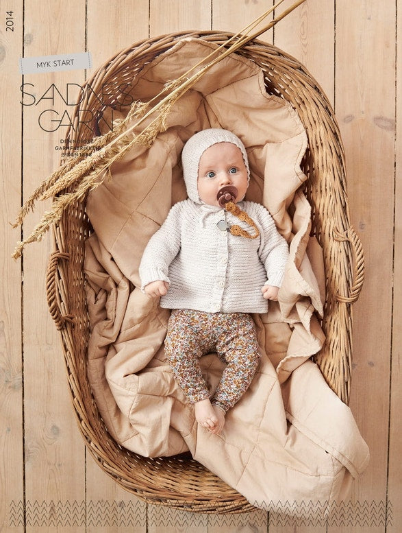 SANDNES 2014 SOFT START BOOKLETONLY AVAILABLE WITH MINIMUM OF 3 SKEINS OF ANY SANDNES YARN