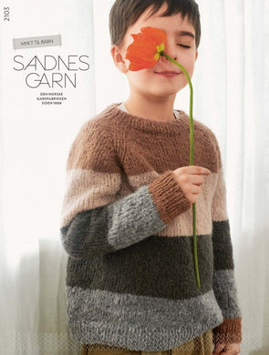 SANDNES 2103 SOFT KNIT FOR KIDS (ENGLISH/GERMAN) ONLY AVAILABLE WITH MINIMUM OF 3 SKEINS OF ANY SANDNES YARN