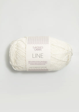 Sandnes LINE - White 1002
