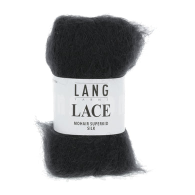 Lang Yarns Lace - Black 0004
