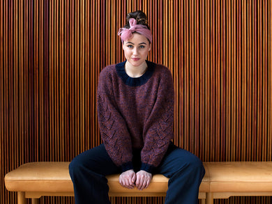 Yrsa - Contemporary Sweater Knitting Pattern