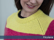 Load image into Gallery viewer, Polly Sweater Knitting Pattern