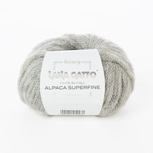 Load image into Gallery viewer, Lana Gatto Alpaca Superfine - Light Grey 7611