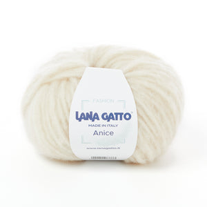 Lana Gatto Anice - Natural White 9297