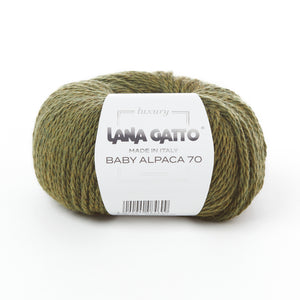 Lana Gatto Baby Alpaca 70 - Olive 9467