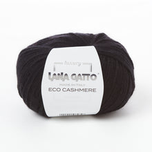 Load image into Gallery viewer, Lana Gatto Eco Cashmere - Black 9500