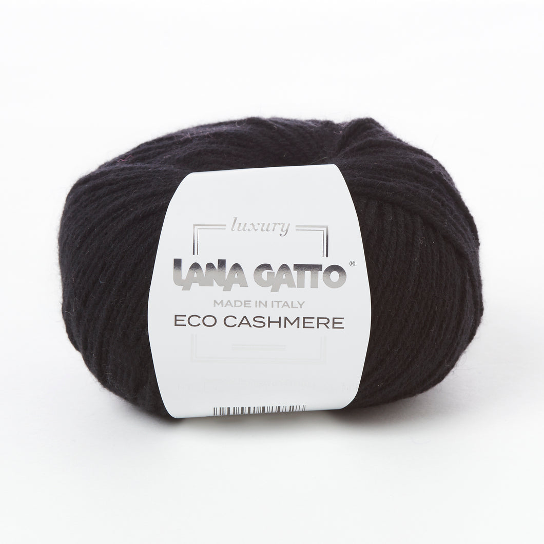 Lana Gatto Eco Cashmere - Black 9500