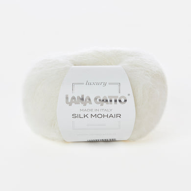Lana Gatto Silk Mohair - White 6027