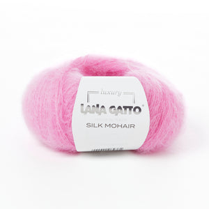 Lana Gatto Silk Mohair - Fuchsia 9377