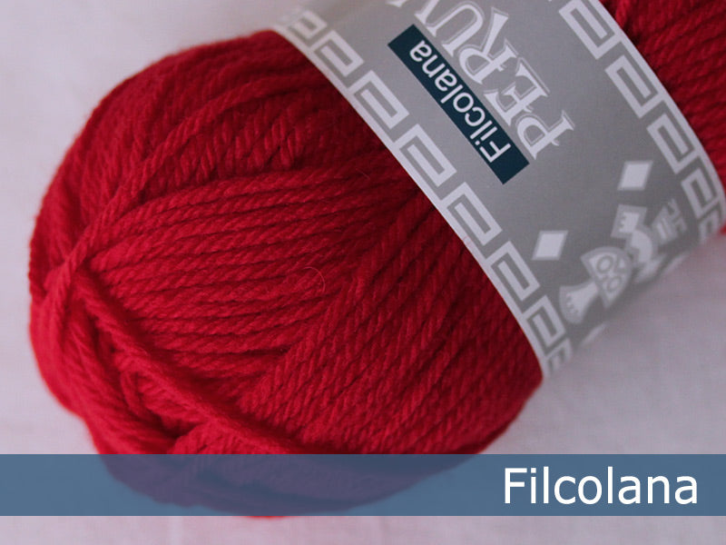 Filcolana Peruvian Highland Wool - Chinese Red - 218