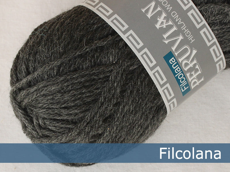 Filcolana Peruvian Highland Wool - Charcoal (melange) - 956