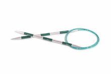 Load image into Gallery viewer, KnitPro Smart Stix Fixed Circular Needles Sapphire - 60 cm Length
