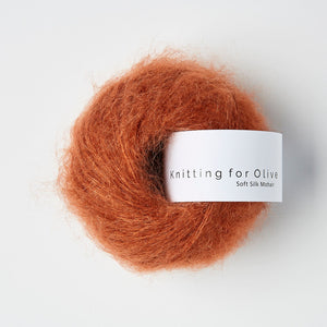 KNITTING FOR OLIVE SOFT SILK MOHAIR - ALL COLOURS