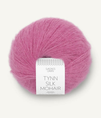 NEW Sandnes Tynn Silk Mohair - Shocking Pink 4626